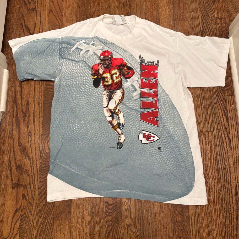 Vintage Marcus Allen Chiefs Shirt Lee Large